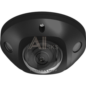 1877856 HIKVISION DS-2CD2543G2-IS(2.8mm) (BLACK) 4Мп уличная компактная IP-камера с EXIR-подсветкой до 30м и технологией AcuSense