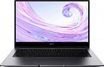 1600948 Ноутбук Huawei MateBook D 14 Core i5 10210U 8Gb SSD256Gb Intel UHD Graphics 14" IPS FHD (1920x1080) Windows 10 Home grey WiFi BT Cam