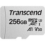 3200625 Карта памяти MICRO SDXC 256GB W/ADAP C10 TS256GUSD300S-A TRANSCEND