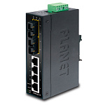 1000467449 Коммутатор Planet ISW-501T для монтажа в DIN рейку/ IP30 Slim Type 5-Port Industrial Fast Ethernet Switch (-40 to 75 degree C)