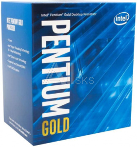 1369033 Процессор Intel Original Pentium Gold G6500 Soc-1200 (BX80701G6500 S RH3U) (4.1GHz/Intel UHD Graphics 630) Box