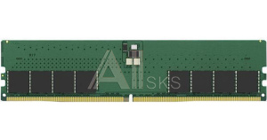 1000681722 Память оперативная/ Kingston 32GB 4800MT/s DDR5 Non-ECC Unbuffered DIMM CL40 2RX8 1.1V 288-pin 16Gbit