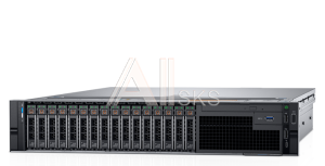 PER740RU1-05 Сервер DELL PowerEdge R740 2U/ 8LFF/1x4210R/2x16GB RDIMM 3200/H730P mC/1x1,92Tb SAS MU/4xGE/2x750W/RC1/4std/iDRAC9 Ent/Bezel noQS/Sliding Rails/CMA/3YPSNBD