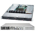 1415651 Supermicro SYS-5019S-WR Superserver Single SKT, WIO, C236 chipset, 4 x DIMMs, 4 x 3.5" hot swap SATA3 bays, 2 x 1GbE, shared IPMI, 500W RPS