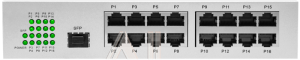 SNR-S1908-1GS Коммутатор SNR Неуправляемый уровня 2, 8 портов 10/100Base-TX, 1 порт 100/1000Base-X (SFP)