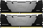 2006689 Память DDR4 2x8GB 3200MHz Kingston KF432C16RB2K2/16 Fury Renegade Black RTL Gaming PC4-25600 CL16 DIMM 288-pin 1.35В kit dual rank с радиатором Ret