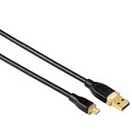 824159 Кабель Hama 00078419 USB (m)-micro USB (m) 1.8м черный