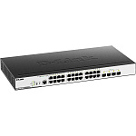 1000679760 Коммутатор D-LINK Коммутатор/ DGS-3000-28LP/B Managed L2 Switch 24x1000Base-T PoE, 4x1000Base-X SFP, PoE Budget 193W, Surge 6KV, CLI, RJ45 Console, RPS, Dying Gasp