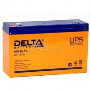 1643539 Delta HR 6-15 (15 А\ч, 6 В) свинцово- кислотный аккумулятор