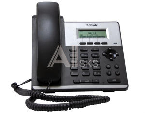 DPH-120SE/F2B D-Link VoIP PoE Phone, 100Base-TX WAN, 100Base-TX LAN, w/o power adapter