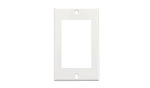 136651 Рамка панели управления BIAMP [WP-1G-US-W] 1-gang wall plate, US