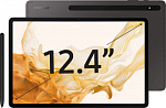 1874101 Планшет Samsung Galaxy Tab S8+ SM-X806 Snapdragon 898 2.99 8C RAM8Gb ROM128Gb 12.4" Super AMOLED 2800x1752 3G 4G ДА Android 12 графит 13Mpix 12Mpix BT