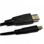 817229 Кабель аудио-видео Buro HDMI 1.4 HDMI (m)/Micro HDMI (m) 5м. черный (MICROHDMI-5M)