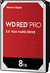 1000525243 Жесткий диск/ HDD WD SATA3 8Tb Red Pro for NAS 256Mb 1 year warranty