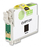 727384 Картридж струйный Cactus CS-EPT1291 T1291 черный (15мл) для Epson Stylus Office B42/BX305/BX305F/BX320/BX525/BX625/SX420/SX425/SX525/SX620