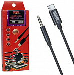 1725879 Кабель-переходник акустический CQ002 USB Type-C (m)/Jack 3.5 (m) 1м. черный (A2503)