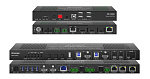Презентационный коммутатор Infobit [iSwitch 402UC] 4K60 4X2 HDMI и выходами HDBaseT и Dante