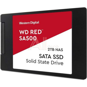 3203039 SSD WESTERN DIGITAL Red 2Тб Наличие SATA 3D NAND Скорость записи 530 Мб/сек. Скорость чтения 560 Мб/сек. 2,5" TBW 1300 Тб Время наработки на отказ 200