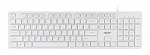 1639710 Клавиатура Acer OKW123 белый USB (ZL.KBDEE.00D)