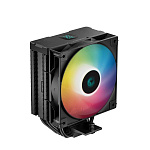 11059421 Устройство охлаждения(кулер) Deepcool AG400 Digital Bk ARGB Soc-AM5/AM4/1151/1200/1700 черный 4-pin 31.6dB Al+Cu LCD 220W 636gr Ret (R-AG400-BKADMN-G-