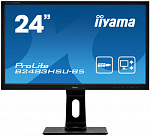 1358767 Монитор Iiyama 24" ProLite B2483HSU-B5 черный TN+film LED 1ms 16:9 HDMI M/M матовая HAS Pivot 250cd 170гр/160гр 1920x1080 D-Sub DisplayPort FHD USB 5.