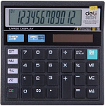 1549398 Калькулятор настольный Deli E39231 черный 12-разр.