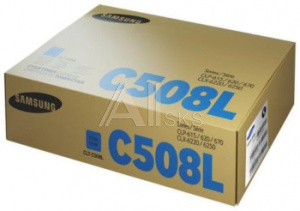 1028764 Картридж лазерный Samsung CLT-C508L SU058A голубой (4000стр.) для Samsung CLP-620/670/CLX-6220