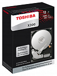 1162467 Жесткий диск Toshiba SATA-III 12Tb HDWR21CEZSTA X300 (7200rpm) 256Mb 3.5" Rtl