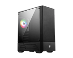 MSI MAG FORGE 111R, ATX, BLACK, WINDOW, 2x3.5", Compatible with 2.5" (Max up to 5x2.5"), 2xUSB 3.2 Gen 1, REAR 1x120mm ARGB
