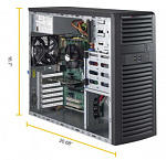 385795 Сервер SUPERMICRO Платформа SYS-5039A-iL 3.5" SAS/SATA 1x500W
