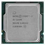 BX8070811400 CPU Intel Core i5-11400 (2.6GHz/12MB/6 cores) LGA1200 BOX, UHD Graphics 730 350MHz, TDP 65W, max 128Gb DDR4-3200, BX8070811400SRKP0, 1 year
