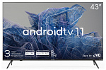 1877801 Телевизор LED Kivi 43" 43U750NB черный 4K Ultra HD 60Hz DVB-T2 DVB-C USB WiFi Smart TV