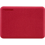 1000690153 Внешние HDD и SSD/ Portable HDD 1TB Toshiba Canvio Advance (Red), USB 3.2 Gen1, 109x78x14mm, 149g /12 мес./