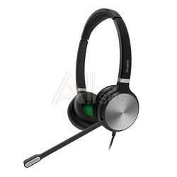 YHS36 Dual Дуо, Проводная, HD звук, QD, RJ9