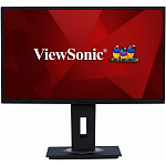 Viewsonic 23.8" VG2448 IPS SuperClear, 1920x1080, 5ms, 250cd/m2, 178°/178°, 50Mln:1, D-Sub, HDMI, DP, USB-Hub, Speakers, Tilt, Swivel, Pivot, рег.по в
