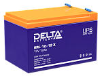 Аккумуляторная батарея Delta Аккумуляторная батарея для ИБП HRL 12-12 X (12V/12Ah)