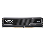 Apacer DDR4 16GB 3600MHz DIMM NOX Black Gaming Memory (PC4-28800) CL18 1.35V Intel XMP 2.0, Heat Sink (Retail) 1024*8 3 years (AH4U16G36C25YMBAA-1