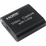 1819721 ORIENT C704HVC, Адаптер HDMI -> USB2.0, устройство видеозахвата со звуком 1920x1080@30Hz, выход HDMI, поддержка Windows/MacOS/Android, питание 5В, в к