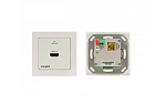 138774 Передатчик Kramer Electronics [WP-871XR/EU-80/86(W)] HDMI по витой паре DGKat; поддержка 4К60 4:4:4, цвет белый