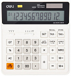 1155284 Калькулятор бухгалтерский Deli EM01010 белый 12-разр.