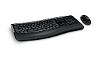 1305210 Комплект (клавиатура+мышь) Microsoft Wireless Comfort Desktop 5050 AES USB (PP4-00017)