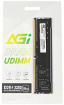 1924183 Память DDR4 16Gb 3200MHz AGi AGI320016UD138 UD138 RTL PC4-25600 DIMM 288-pin 1.2В Ret