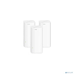TENDA EX12 (3-pack) Mesh Wi-Fi 6 система AX3000, до 574 Мбит/с на 2,4 ГГц + до 2402 Мбит/с на 5 ГГц, LAN 2x 1Гбит/с, WAN 1x1 Гбит/с, 4x3 dBi внутренни