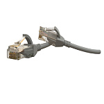 11049570 Hyperline PC-LPT-UTP-RJ45-RJ45-C6-5M-LSZH-GY Патч-корд U/UTP, категория 6 (100% Fluke Component Tested), 28AWG, LSZH, 5 м, серый