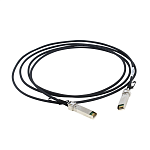 FiberTrade Кабель прямого подключения FT-SFP28-CabP-AWG26-3 (25G, 26AWG витая пара, SFP28, 3м)