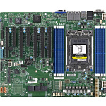 1838325 Supermicro MBD-H12SSL-I-O {ATX, 8 DIMM slots, 8 SATA3, 2 M.2, 8 SATA3 or 2 NVMe via single SlimSAS x8, 2 Gigabit Ethernet LAN Ports, ASPEED AST2500 BM