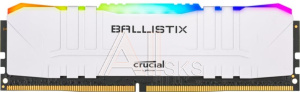 1289779 Модуль памяти CRUCIAL Ballistix RGB Gaming DDR4 Общий объём памяти 16Гб Module capacity 16Гб Количество 1 3200 МГц Множитель частоты шины 16 1.35 В RG