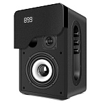 1858023 SVEN SPS-710, чёрный, акустическая система 2.0, мощность 2х20Вт (RMS), FM-тюнер, USB/SD, дисплей, пульт ДУ, Bluetooth