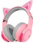 1805676 Наушники с микрофоном Edifier G5BT Cat розовый/серый мониторные BT оголовье