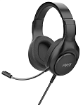 Гарнитура компьютерная игровая HIPER GSND-1100 Black (Стерео, 50мм, mini-jack 3.5мм, регулировка оголовья, кабель 2м, черный) Гарнитура компьютерная игровая HIPER GSND-1100 Black (Стерео, 50мм, mini-jack 3.5мм, регулировка оголовья, кабель 2м, черный)